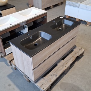 Badmeubel, HR Badmeubelen, Lorencio, Grey oak