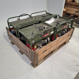 4x Aggregaat, Euro Power, EP2500/11