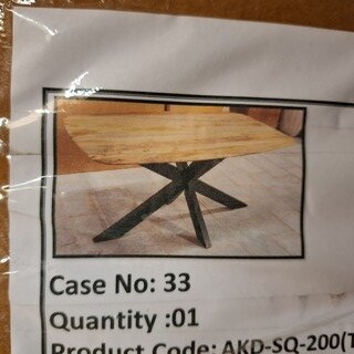 Deens ovale eetkamertafel