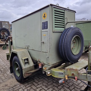 Aggregaat, mobiel, Bosch-Eiseman, DDOD25 20kW, 1980