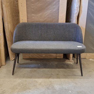 Eetkamerbankje, Donker grijs