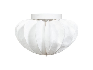 WOOOD Dalia Plafondlamp  Papier  Wit  28×40 cm