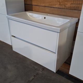 Badmeubel, HR Badmeubelen, Como, Glans wit