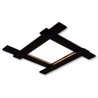 ca.44x Plafondlamp led Trio, Belfast, Zwart/zilver