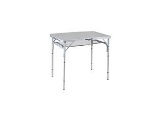 Bo-Camp  Tafel  Premium  Koffermodel  90×60 cm Grijs