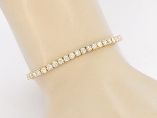 Gouden armband met diamanten 5.40 carat