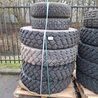 4x Vrachtwagenband en 2x autoband, Michelin, Continental, o.a XZL, LM9