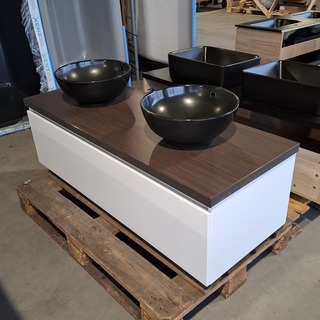 Badmeubel, Lanesto, Mat wit