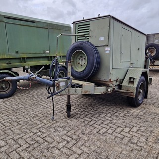 Aggregaat, mobiel, Bosch-Eiseman, DDOD25 20kW, 1980