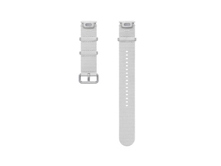 Samsung Galaxy Watch 7 Smartwatchbandje  Athleisure Band Zilver