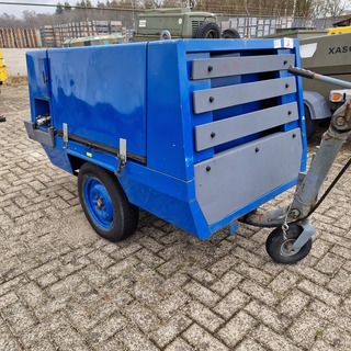 Aggregaat op aanhanger, Atlas-Copco