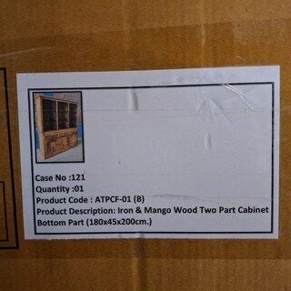 Buffetkast, mangohout