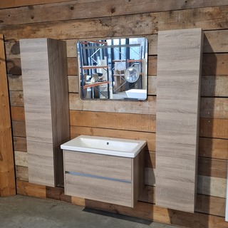 Badmeubel, HR Badmeubelen, Como, Eiken