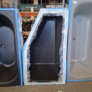 Ligbad, Xenz, Society-compact, Mat zwart