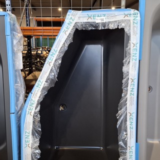 Ligbad, Xenz, Society-compact, Mat zwart