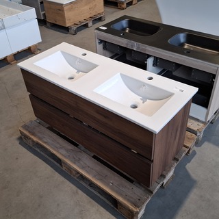 Badmeubel, HR Badmeubelen, Lorencio, Walnoot