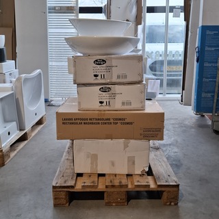 Ca. 13x Waskommen –  wastafels