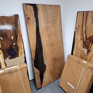 Eetkamertafel, expoxy