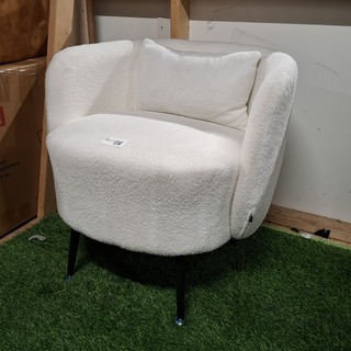 Fauteuil, teddy Wit