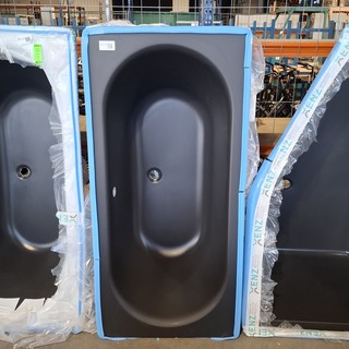 3x Ligbad, Xenz, Madeira, Mat zwart