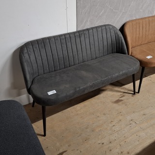 Eetkamerbankje Antraciet