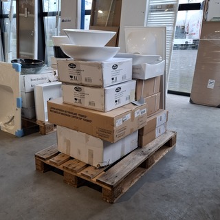 Ca. 13x Waskommen –  wastafels