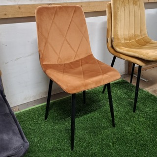 3x  Eetkamerstoel, velvet