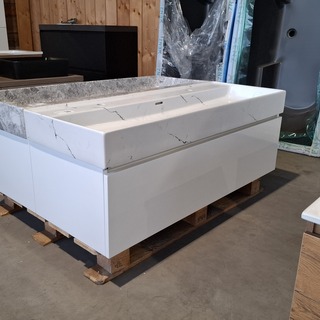 Badmeubel, Lanesto, Glans wit