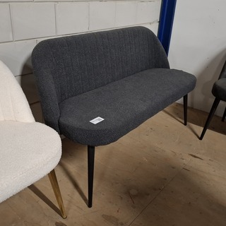 Eetkamerbankje Antraciet