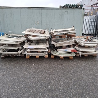 Partij maritieme deuren