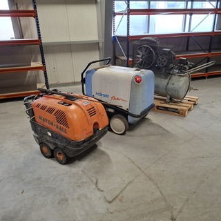 2x Hogedrukreiniger en 1x compressor Kränzle, Eurom en Aircraft