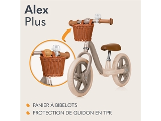 Lionelo Alex Plus Loopfiets vanaf 3 jaar 12 Lekvrije Banden Verstelbaa