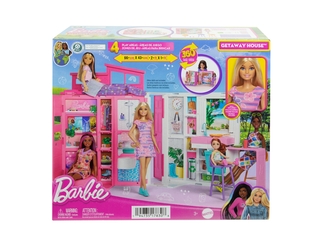 Barbie 65 jaar Vakantiehuis  Barbiepop  Poppenhuis