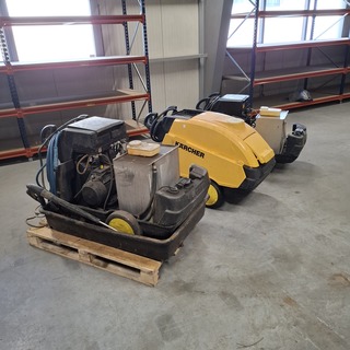 3x Hogedrukreiniger Karcher, HDS 801 E
