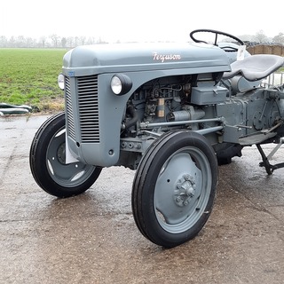 Oldtimer tractor Ferguson, TED, bouwjaar 1949