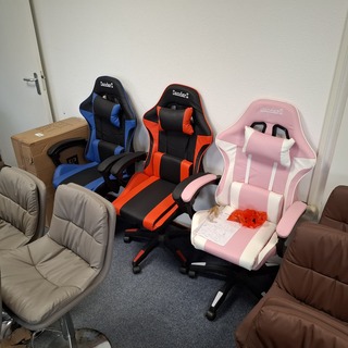 4x Bureau-/gamestoel