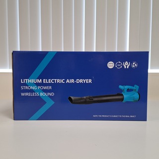 3x Accu bladblazer, Blauw