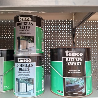 Partij houtbeschermingsmiddelen o.a. Tenco