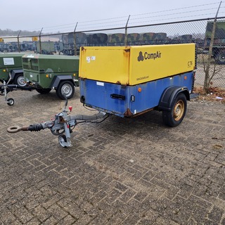 Compressor mobiel, Compair / Gardner Denver, C76 / DLT0704, 2012