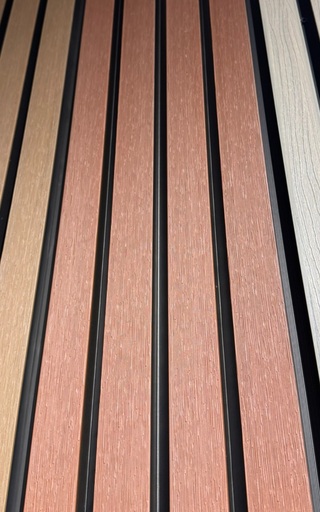 ca.12x HKC Wandpaneel binnen/buiten, Red sandalwood, 2026
