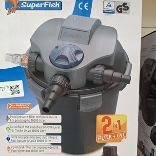 Vijver drukfilter SuperFish, TopClear 10000