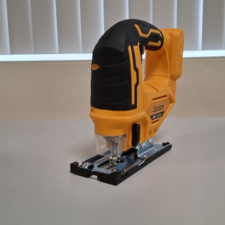 5x Accu decoupeerzaag, brushless, Geel