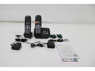 Gigaset AL220A Duo v2  Duo DECT Telefoon met antwoordapparaat  Zwart