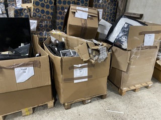 4x Pallet retouren en diversen