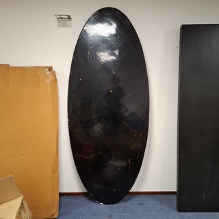 Ovaal eetkamertafelblad