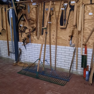 Partij nostalgisch handgereedschap