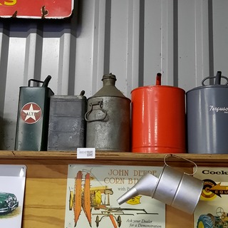 9x Nostalgische schenkkan