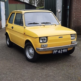 Personenauto Fiat, 126 Personal 4, bouwjaar 1976