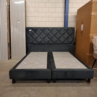 Boxspring  Donker blauw