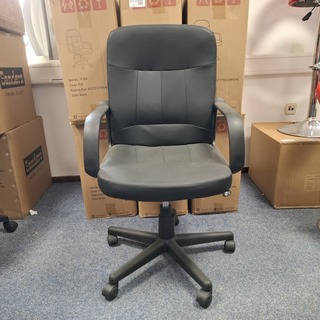 7x Bureaustoel Zwart